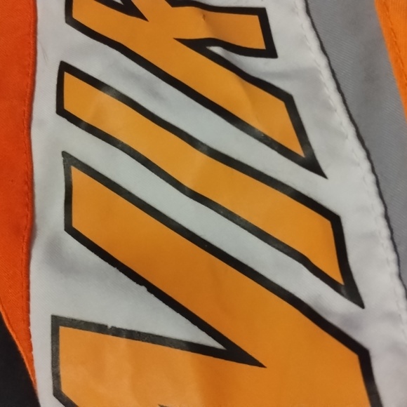 Nike Bathing Suit Men M Adult Orange Swim Trunks Swoosh Logo Basic Beach - Picture 14 of 16